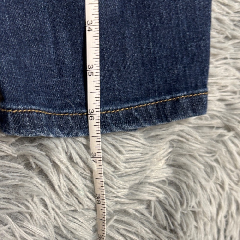 Distressed “Skinny Boyfriend Crop” Jeans - Picture 10 of 13